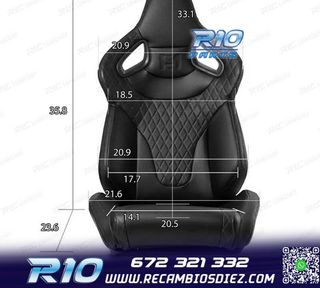KIT ASIENTO BAQUET UNIVERSAL CUERO NEGRO ESTILO SPORTSTER CU