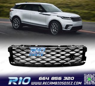PARRILLA RANGE ROVER VELAR 17- LOOK R DYNAMIC NEGRO BRILLO