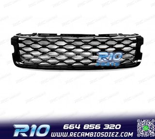 PARRILLA RANGE ROVER VELAR 17- LOOK R DYNAMIC NEGRO BRILLO