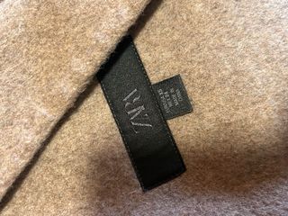 Chaqueta Zara Beige con Bufanda