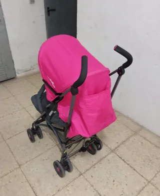 Silla de paseo Asalvo Baby rosa
