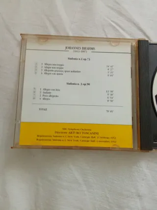 CD Toscanini dirige Brahms La Grande Classica
