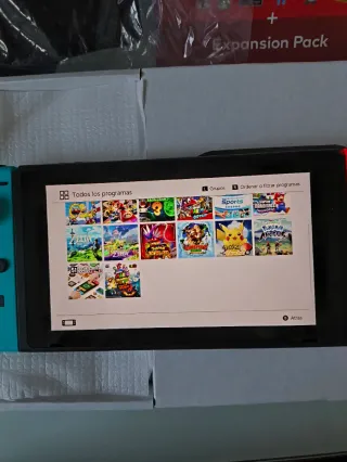 Nintendo Switch Sport + Msd 128Gb + Juegos