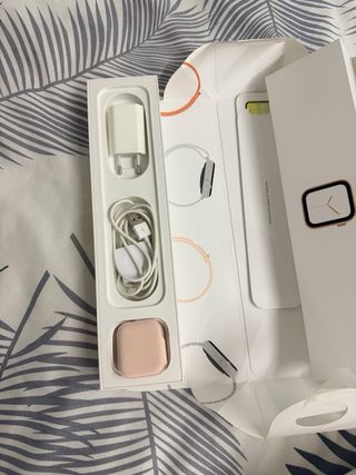 Apple Watch Rosa/Plata series 4