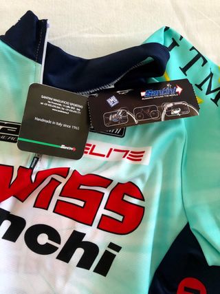 Maglia Ciclismo Vintage Gewiss Bianchi Pro Team