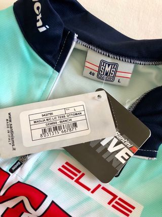 Maglia Ciclismo Vintage Gewiss Bianchi Pro Team