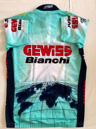 Maglia Ciclismo Vintage Gewiss Bianchi Pro Team