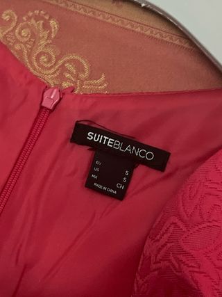Vestido Rosa SuiteBlanco Talla S