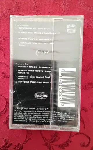 Cassetta The Woman in Red - Colonna Sonora