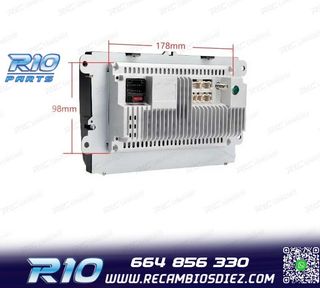 RADIO GPS ANDROID 14 PARA VOLKSWAGEN VW SEAT SKODA LCD TACTI