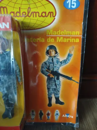 Madelman Infantería de Marina Altaya con fasticulo