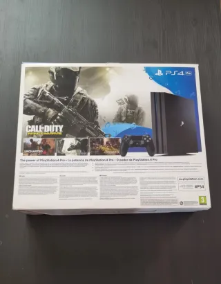 PS4 Pro 1TB Jet Black - Solo Caja