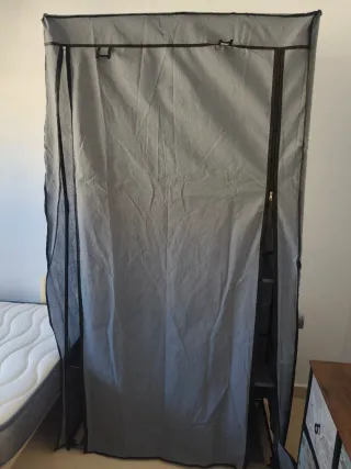 Armario Plegable Desmontable Gris