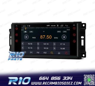 RADIO GPS ANDROID 12 PARA DODGE JEEP CHRYSLER 07-11