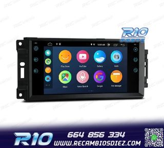 RADIO GPS ANDROID 12 PARA DODGE JEEP CHRYSLER 07-11