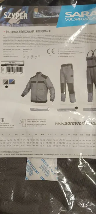 Pantalones de trabajo grises todas las tallas