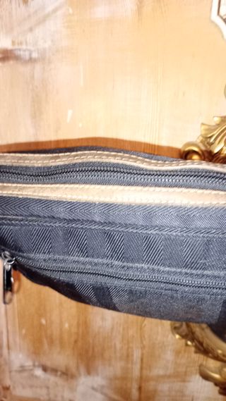 Bolso bandolera Loewe loneta gruesa y piel