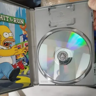 PS2 The Simpsons Hit & Run Platinum