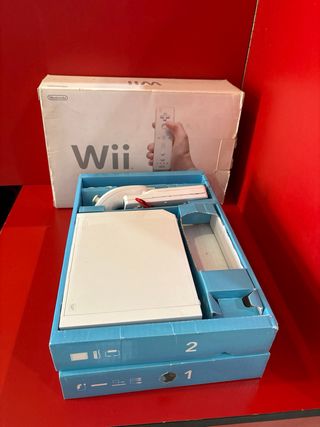 Nintendo Wii Blanca + Juegos + Disco Duro