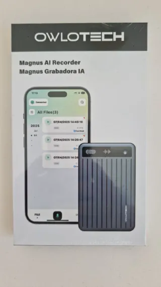 Grabadora IA Owlotech Magnus 64GB