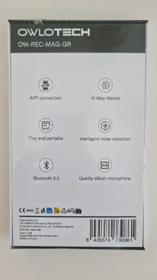 Grabadora IA Owlotech Magnus 64GB