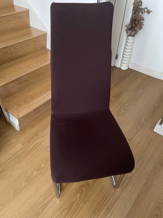 6 Sillas de Comedor Marrón