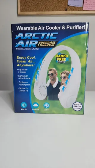 Ventilatore da Collo Arctic Air Ricaricabile Nuovo