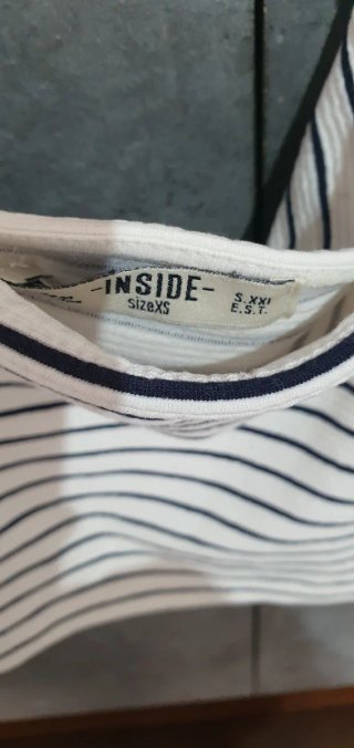 Camiseta Inside Talla S Rayas