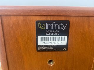 Altavoces Infinity Beta HCS Satélite