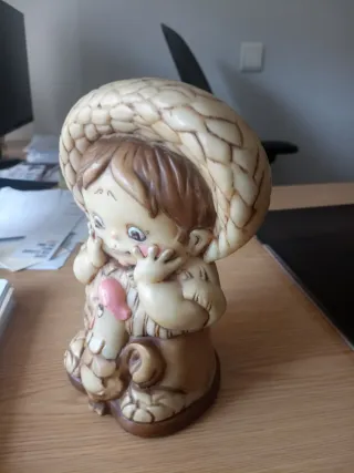 Hucha infantil con gallina