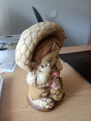 Hucha infantil con gallina