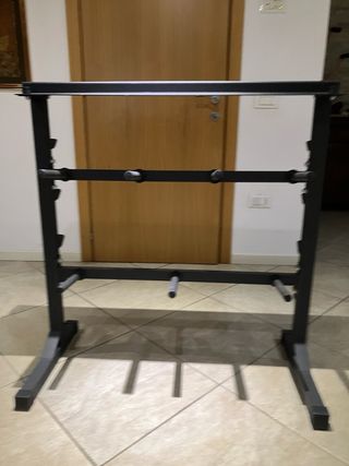 Rack porta dischi ghisa per  pesistica