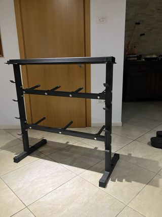 Rack porta dischi ghisa per  pesistica