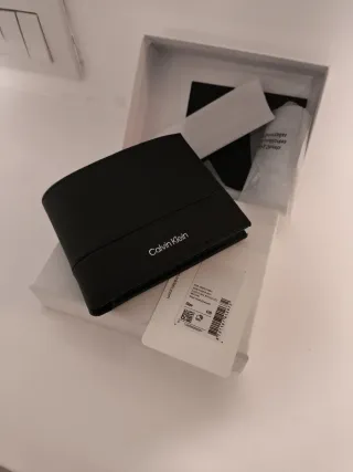 Portafoglio Calvin Klein Uomo Nero