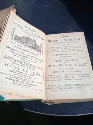 Guía de viaje Joanne suiza 1894