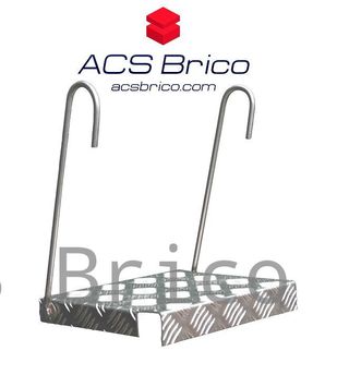 Plataforma Escaleras Acero Inoxidable Interna Pies Modelo-1