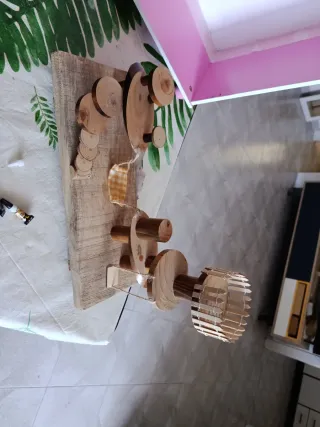 Casita de madera para muñecas