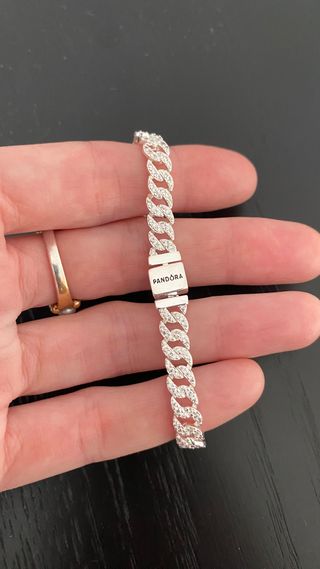 Pulsera Pandora Plata con Circonitas
