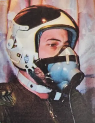 Micrófono de Garganta Piloto Avion Mig. URSS