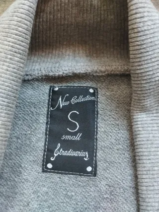 Cardigan Kimono Y2K Gris Manga Corta Stradivarius