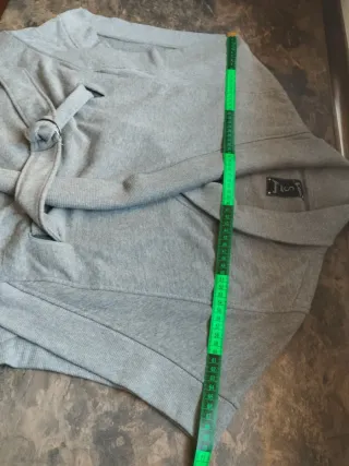 Cardigan Kimono Y2K Gris Manga Corta Stradivarius