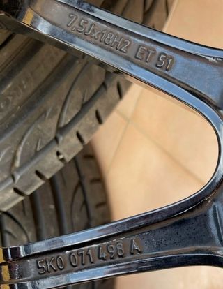 Llantas VW Motorsport 18” 5x112 Originales