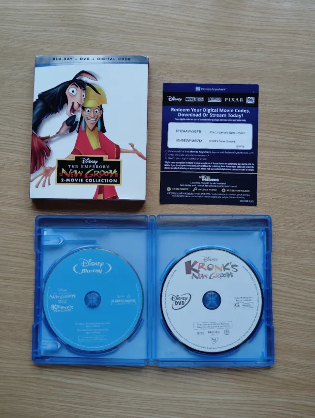 Emperor's New Groove 2-Movie Collection Disney USA