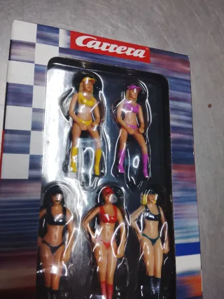 Figuras Carrera Pit Babes Scalextric 21114