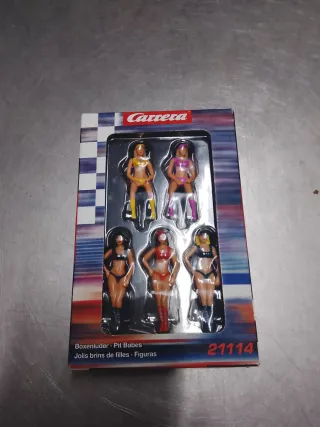 Figuras Carrera Pit Babes Scalextric 21114