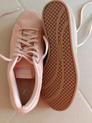 Zapatillas Puma Mujer Talla 37 Rosa Naranja