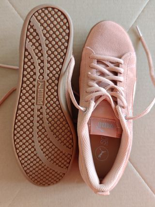 Zapatillas Puma Mujer Talla 37 Rosa Naranja