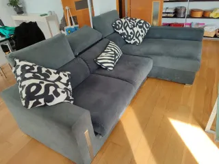 Sofá modular gris Muebles Compost 260x160