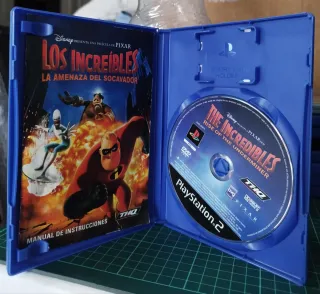 Juego PS2 Los Increíbles: La Amenaza del Socavador