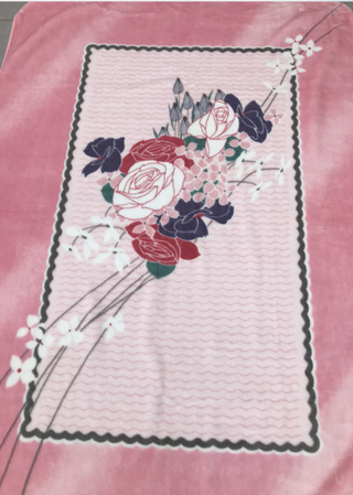 Manta de invierno rosa de manterol